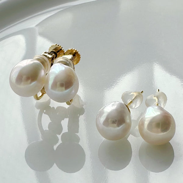 "snowdrop スノードロップ"   ピアス イヤリング nude