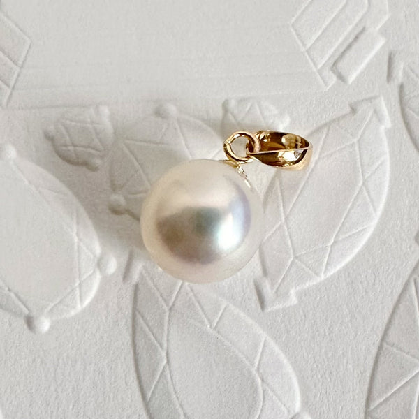 "mum マム" single pearl pendant top k10