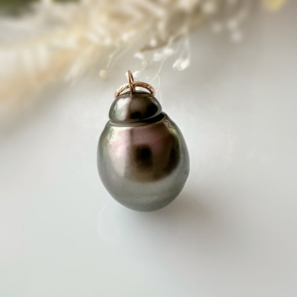 一点もの baroque tahiti  pearl  pendant top ネックレス