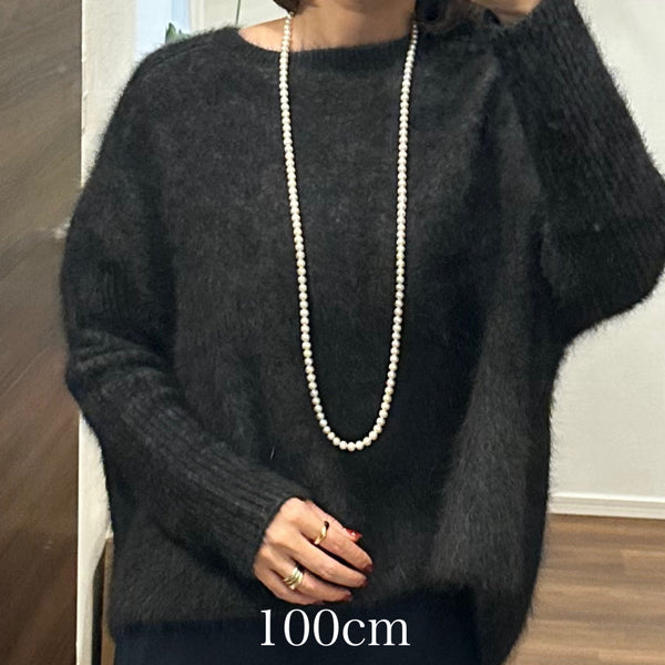 freshwater pearl long necklace