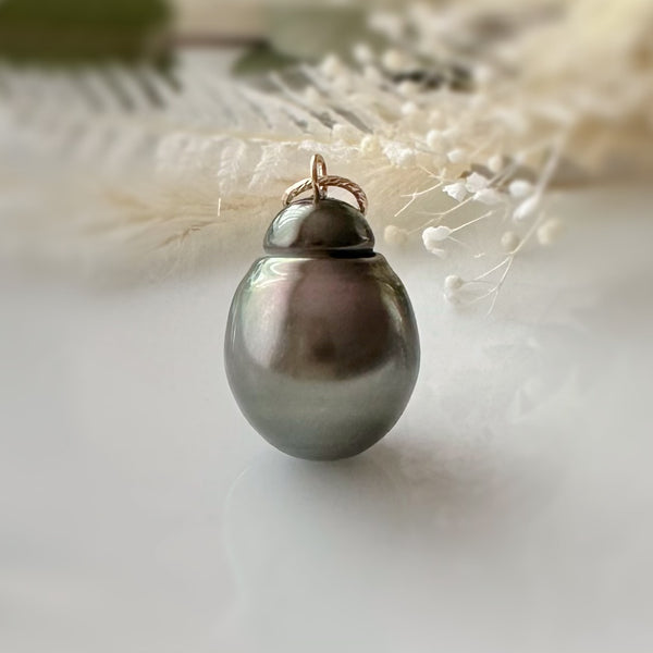一点もの baroque tahiti  pearl  pendant top ネックレス