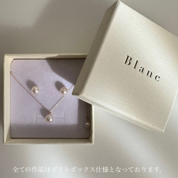 No.4 asymmetry  station pearl long weddingピアス  イヤリング - hikari pearl.