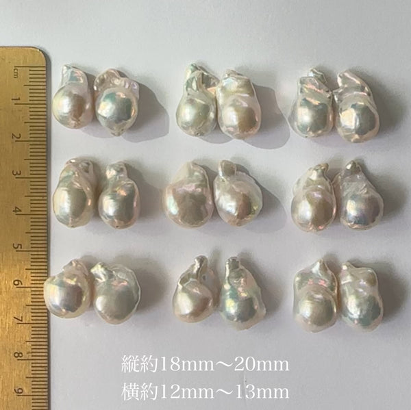 pois  ×petit oyster baroqueピアス イヤリング - hikari pearl.