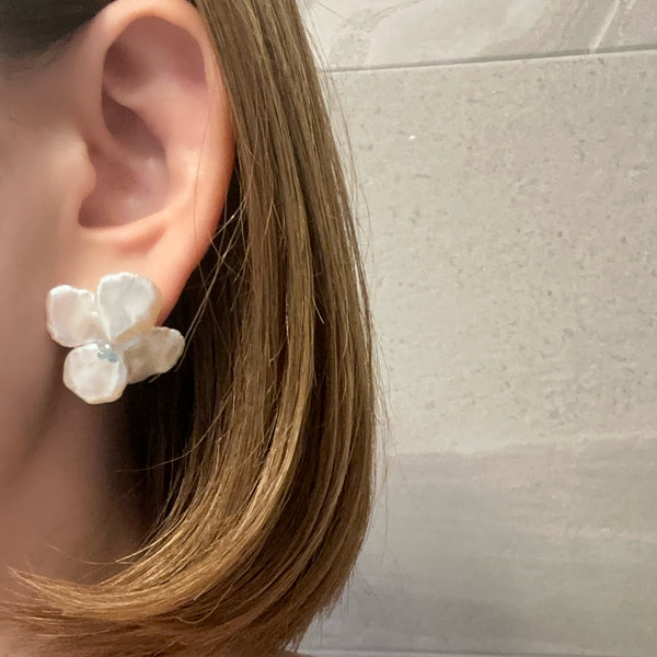 Hydrangea wedding ピアス イヤリング