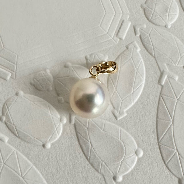 "mum マム" single pearl pendant top k10