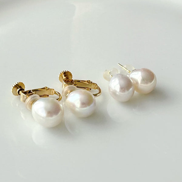 "snowdrop スノードロップ"   ピアス イヤリング nude
