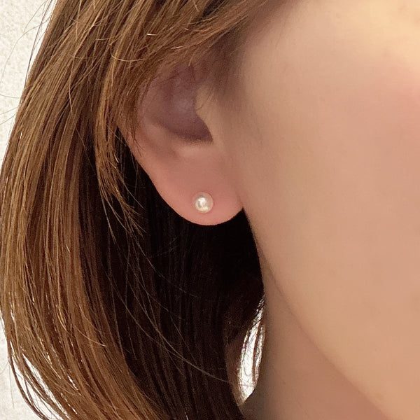 k10/k18 onyx coeur long chain  charm ピアス イヤリング 大