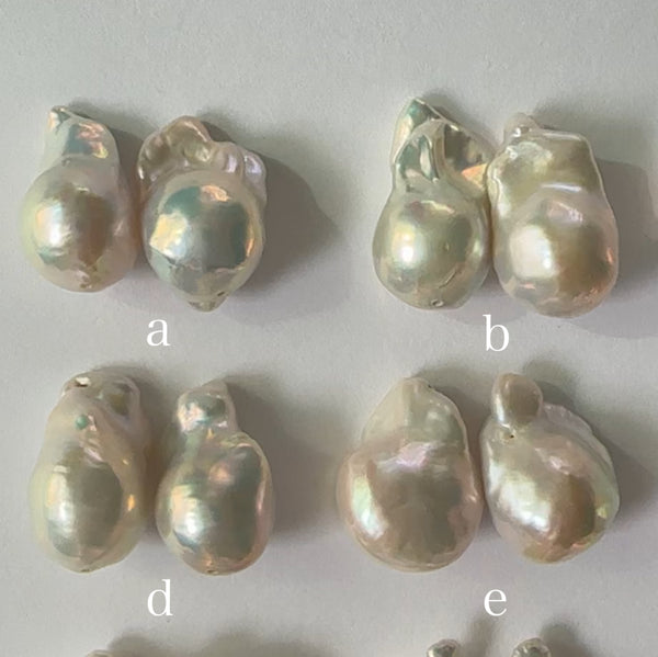 pois  ×petit oyster baroqueピアス イヤリング - hikari pearl.
