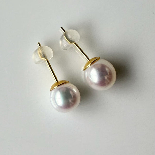 "mum マム"  single pearl necklace set