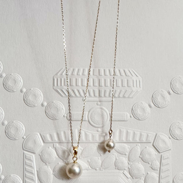 "mum マム" single pearl pendant top k10