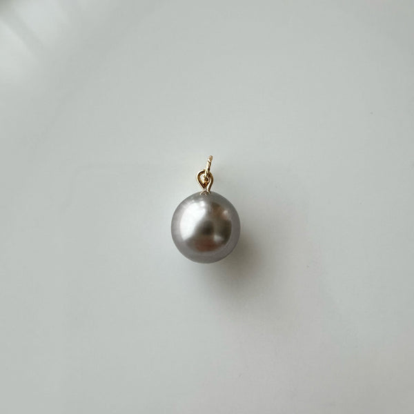 一点もの Tahiti  pearl 11.8mm pendanttop necklace