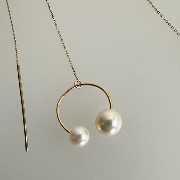 "peace lily ピースリリー"   アシンメトリー ピアス wedding