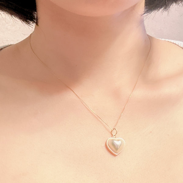 coeur  pearl pendant top ネックレス