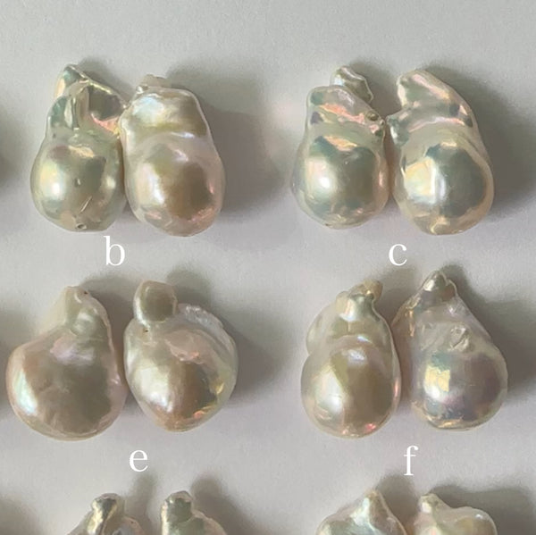pois  ×petit oyster baroqueピアス イヤリング - hikari pearl.
