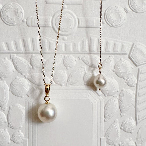 "mum マム" single pearl pendant top k10