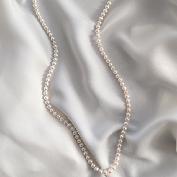 freshwater pearl long necklace
