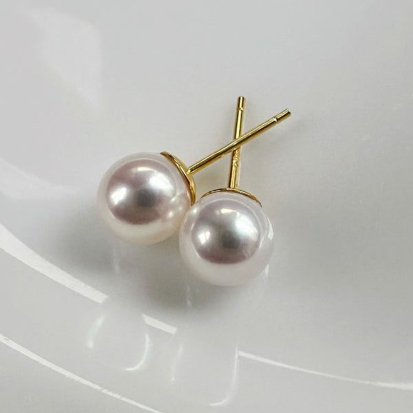 "mum マム"  single pearl necklace set