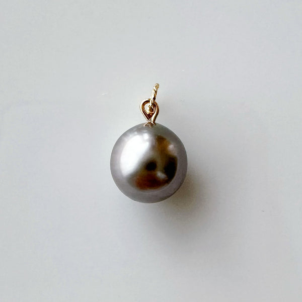 一点もの Tahiti  pearl 11.8mm pendanttop necklace