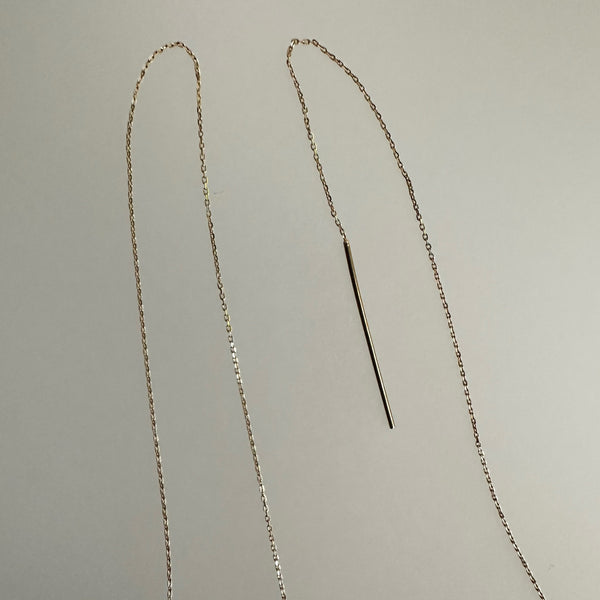 "Peace Lily" Asymmetrical Earrings for Weddings