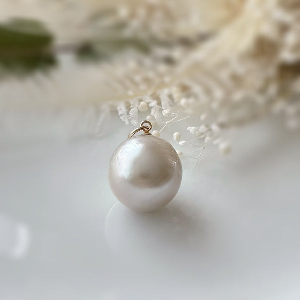 一点もの south sea pearl 13.96mm pendant top ネックレス