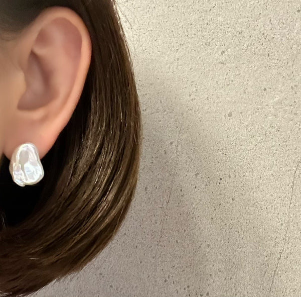 一点もの keshi  pearl nude wedding ピアス イヤリング