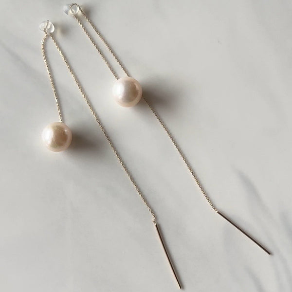 pearl long  weddingピアス イヤリング