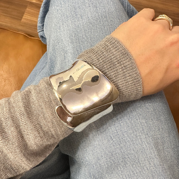 ice bangle  silver925(氷のリボン)