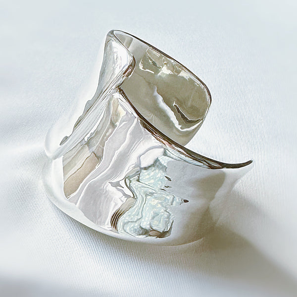 ice bangle  silver925(氷のリボン)