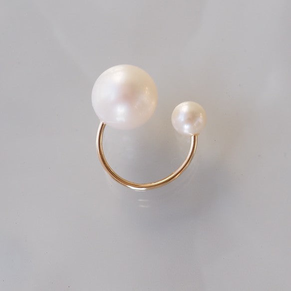 14kgf  Fresh water pearl イヤーカフ - hikari pearl.