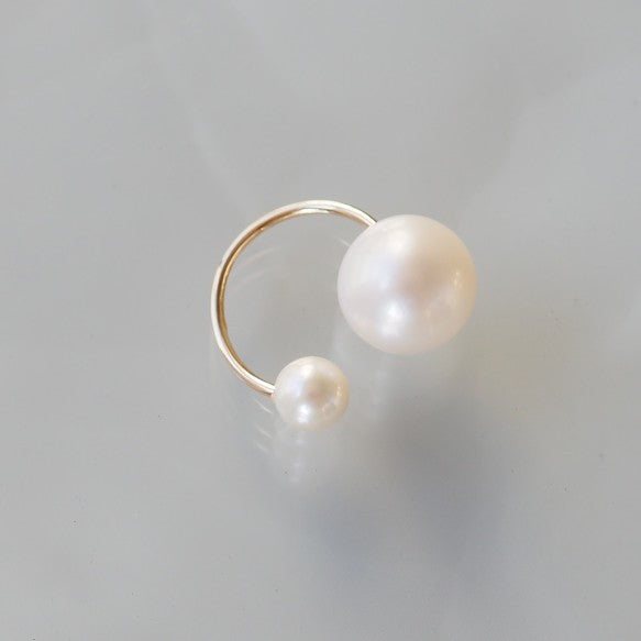 14kgf  Fresh water pearl イヤーカフ - hikari pearl.