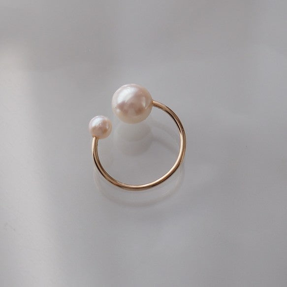 14kgf Akoya  pearl イヤーカフ - hikari pearl.