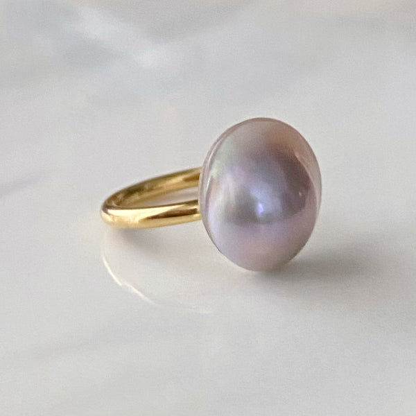 mabe pearl ring セミオーダー - hikari pearl.