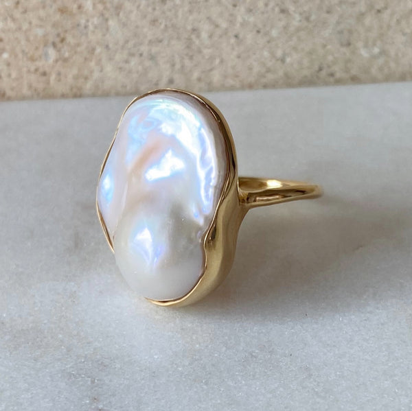 一点もの oyster baroque  pearl リング a - hikari pearl.