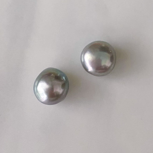 semi baroque gray ring セミオーダー - hikari pearl.