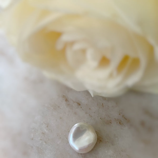 一点もの petal  pearl ring  No.10 - hikari pearl.
