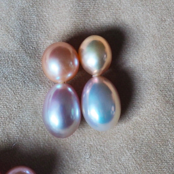 happy dragee twin  pearl ピアス イヤリング - hikari pearl.