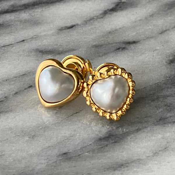 一点もの coeur mabe  pearl pin brooch  plane - hikari pearl.