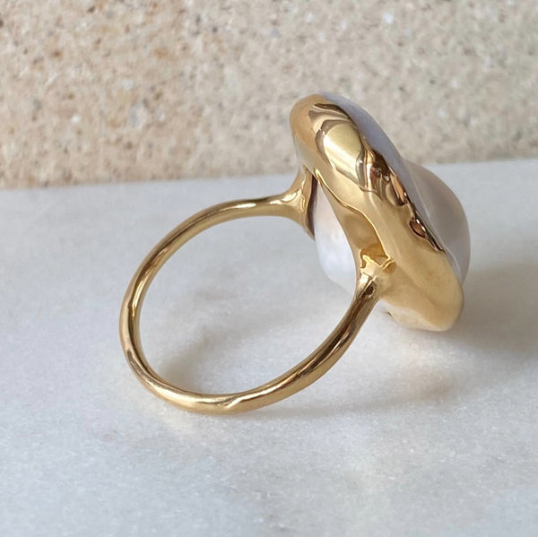 一点もの oyster baroque  pearl リング a - hikari pearl.