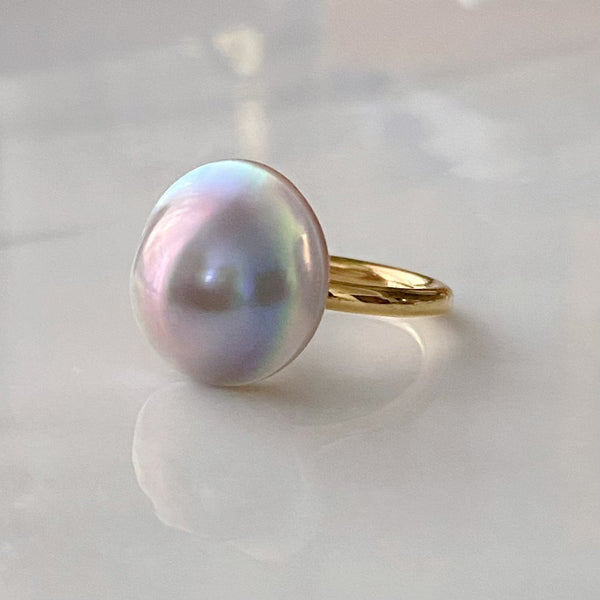 mabe pearl ring セミオーダー - hikari pearl.