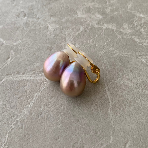 一点もの special  quality natural color  pearl イヤリング - hikari pearl.