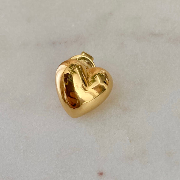 coeur motif  pin brooch - hikari pearl.