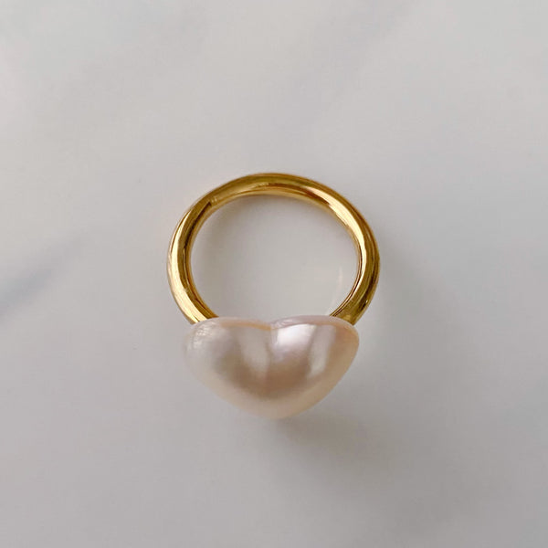 mabe coeur pearl ring セミオーダー