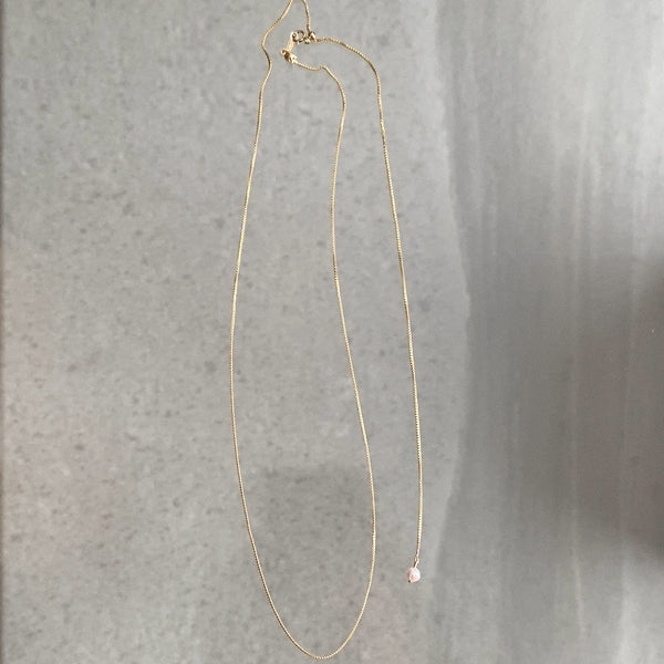 14kgf  natural color akoya long necklace ネックレス - hikari pearl.