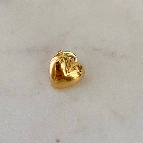 coeur motif  pin brooch - hikari pearl.