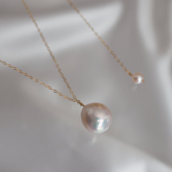 teardrop  pearl long ネックレス - hikari pearl.