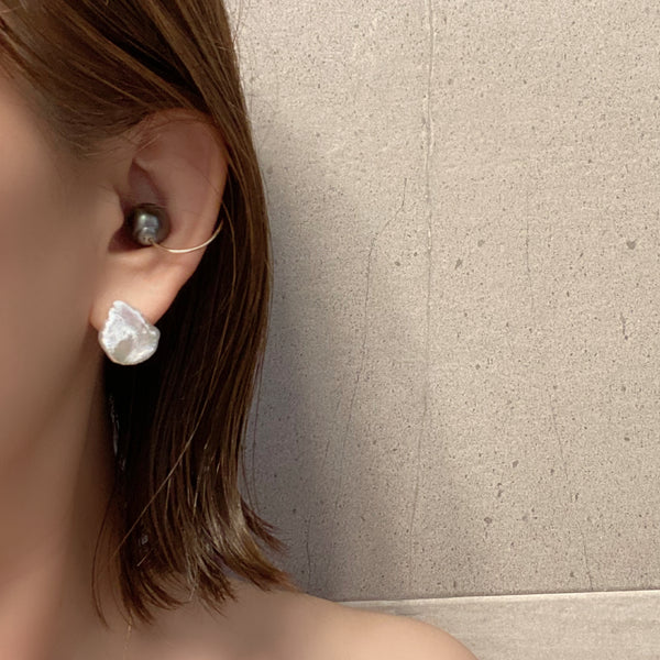 Tahiti  South Sea pearl イヤーカフ リング - hikari pearl.