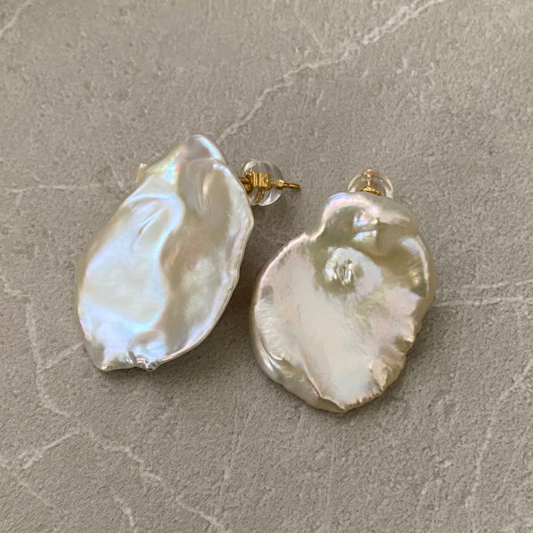 一点もの petal  pearl   ピアス イヤリング - hikari pearl.