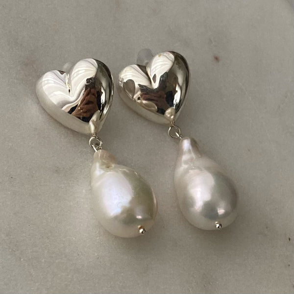coeur oyster baroque  pearl ピアス イヤリング - hikari pearl.