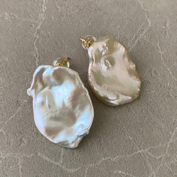 一点もの petal  pearl   ピアス イヤリング - hikari pearl.