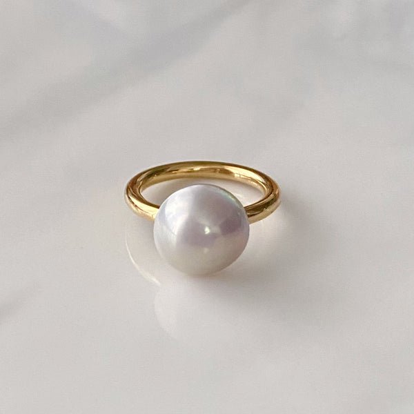 mabe pearl ring セミオーダー - hikari pearl.